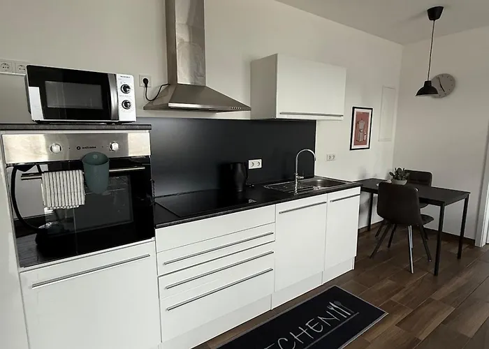 Moderne Ferienwohnung, Separater Eingang, Neubau, Smart Tv & Wifi & Kaffemaschine Inklusive 아파트 Lohr